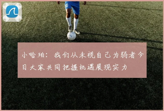 小哈珀：我们从未视自己为弱者今日大家共同把握机遇展现实力